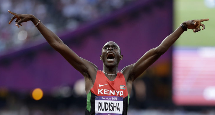 London, Världsrekord, Kenya, Olympiska spelen, David Lekuta Rudisha